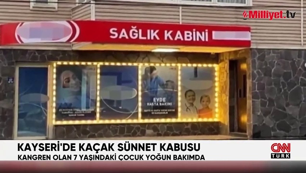 Sağlık kabininde kaçak sünnet dehşeti! 7 yaşındaki çocuğun kangren olan cinsel organı kesildi
