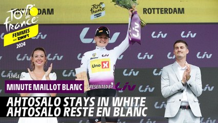 Liv White Jersey Minute - Stage 2 - Tour de France Femmes avec Zwift 2024