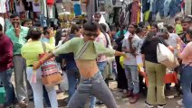 Non StopCrazy Dance in Public__Bhojpuri Dance mai Garda uda diya❤️__Sarojini Market❤️ #funnydance #funnyvideo #hindhi