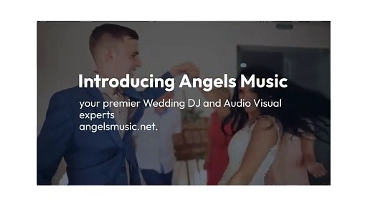 Wedding DJ and Audio Visual