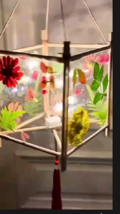 Beautiful Flowers Lamp
