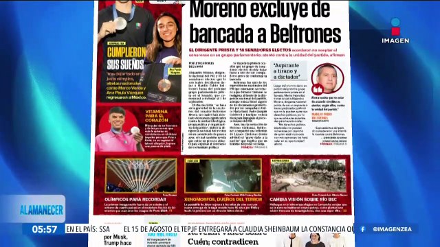 Primeras planas de los periódicos | 13 de agosto de 2024