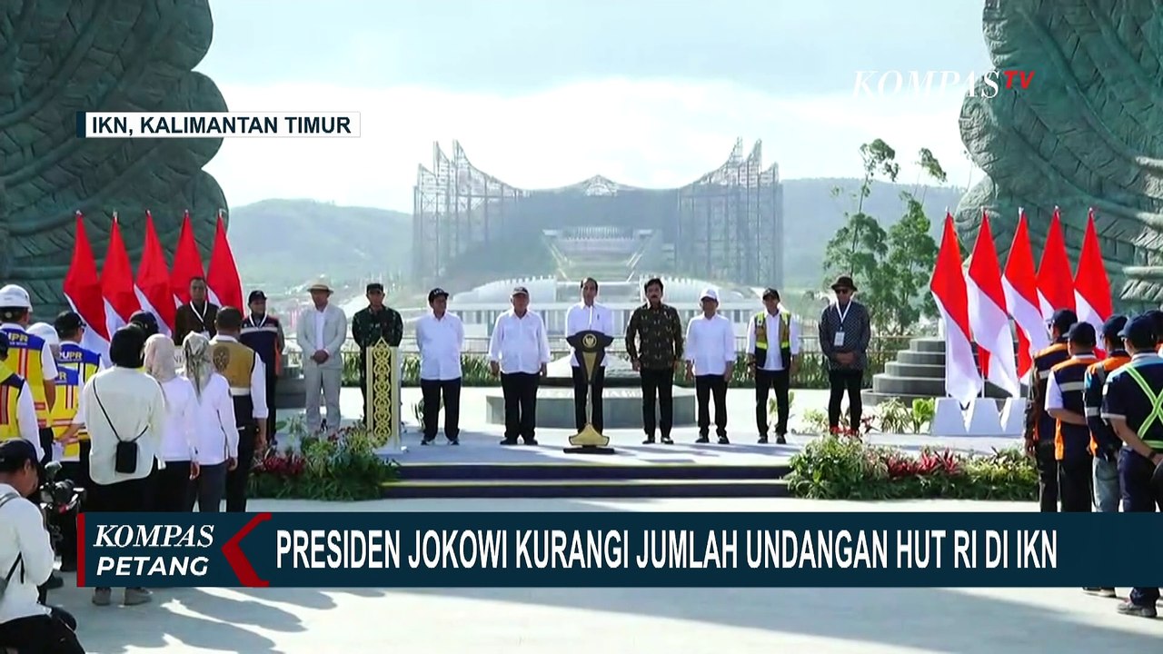 Sebut Ekosistem Belum Seimbang, Jokowi Kurangi Jumlah Tamu Undangan untuk HUT ke-79 RI di IKN