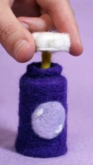 Bubbles!  #satisfying #asmr #felt