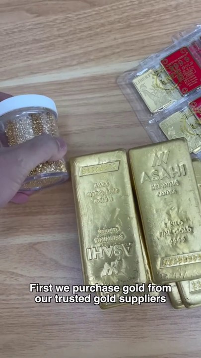 Sneak peak into how I manufacture gold coins