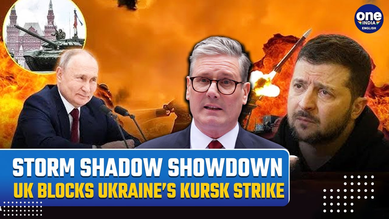 Putin Scores Victory: UK Restricts Ukraine's Storm Shadow Missiles from Targeting Kursk | Details