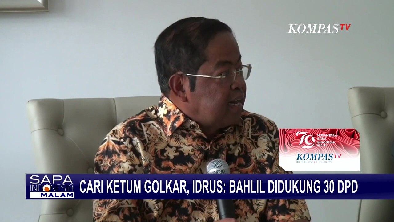 Ketua Dewan Pembina Bappilu Partai Golkar Sebut Bahlil Lahadalia Penuhi Syarat Gantikan Airlangga