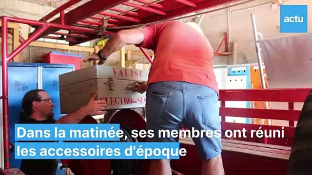 Guerville : l'Amicale des anciens sapeurs-pompiers dit au revoir à son dernier véhicule