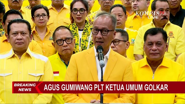 Resmi Jadi Plt Ketua Umum Golkar, Agus Gumiwang: Rapimnas Digelar 20 Agustus 2024