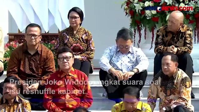 Jokowi Tanggapi Isu Reshuffle Kabinet: Kalau Diperlukan
