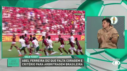 Debate Jogo Aberto: Pulgar merecia ter sido expulso em Flamengo x Palmeiras?