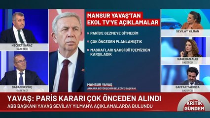 Eleştirilerin hedefi olan Mansur Yavaş’tan ‘Paris’ açıklaması