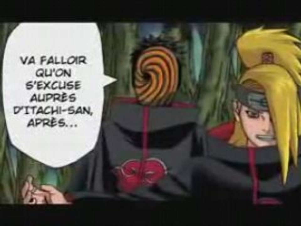 Sasuke vs deidara