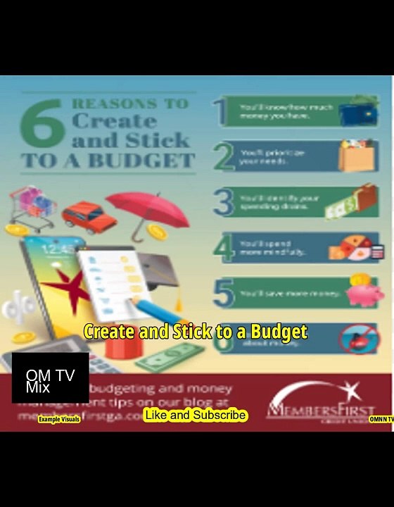 Create and Stick to a Budget