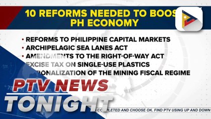 NEDA chief says 10 reforms needed to boost PH economy