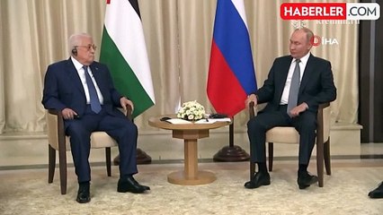 Putin: "Filistin halkını desteklemek için her şeyi yapıyoruz"