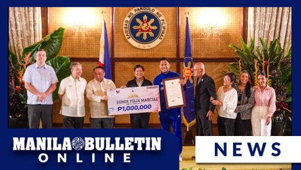 Filipino Olympians get P2-M each from gov't