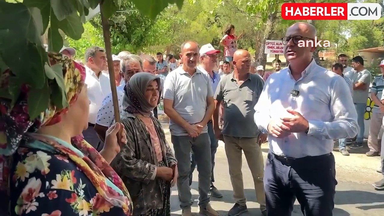 Çiftçiler, domates fiyatlarına tepki göstermek için yürüyüş düzenledi