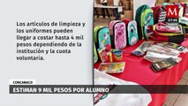 Concanaco Servytur estima inversión de 9 mil pesos por alumno en regreso a clases 2024-2025