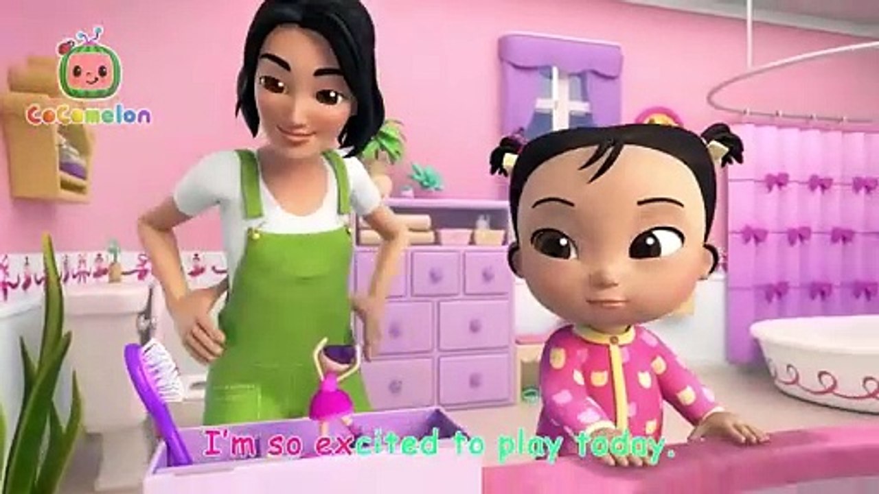 Cece s Kitty Cat Play Song! CoComelon Nursery Rhymes Kids Songs.