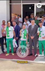 استقبال حافل من الجزائر لأبطال أولمبياد باريس 2024