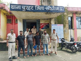 मोहनिया पुलिस ने जब्त की 210 नग शीशी नशीली कफ सीरप, चार आरोपी गिरफ्तार