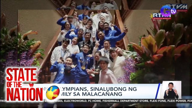 Two-time Olympic gold medalist Carlos Yulo at iba pang Pinoy olympians, nakauwi na sa bansa | SONA