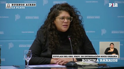 Romina Barrios, del OPISU, anunció al continuidad de la obra pública provincial en PBA
