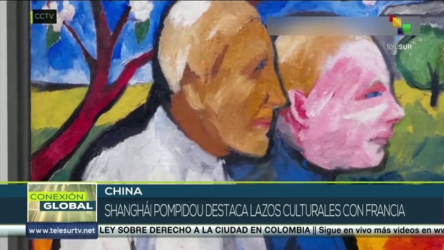 Museo Pompidou destaca lazos culturales entre China y Francia