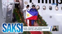 Saksi: (Part 1) Mainit na heroes' welcome para sa Pinoy olympians; Pagholdap sa convenience store
