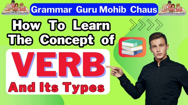 Verbs And Its Types