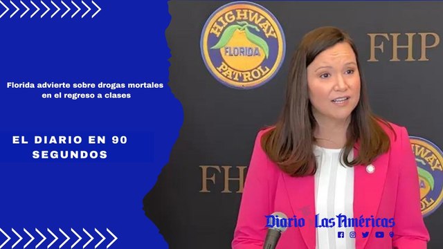 Florida advierte sobre drogas mortales en el regreso a clases | El Diario en 90 segundos