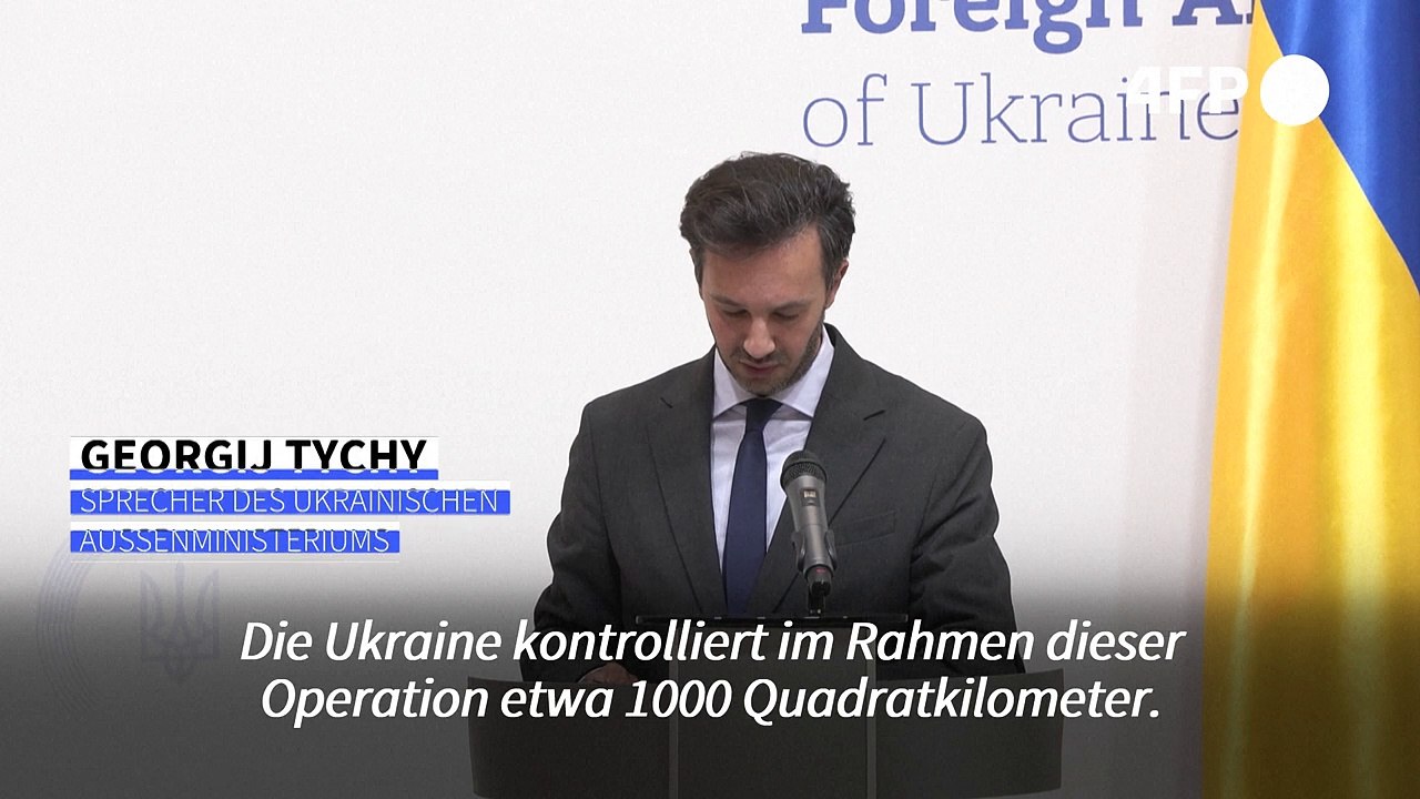 Ukrainischer Außenamtssprecher: 'Das Vorgehen ist absolut legitim'