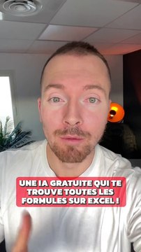 Une IA qui te trouve toutes les formules excel