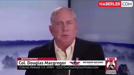 ABD'li emekli albay McGregor: Türkiye'ye saldırmaları için PKK/YPG'yi hazırlıyoruz