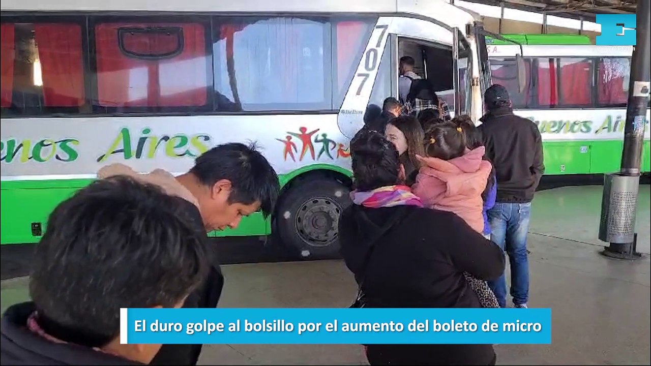 El duro golpe al bolsillo por el aumento del boleto de micro - Vídeo ...