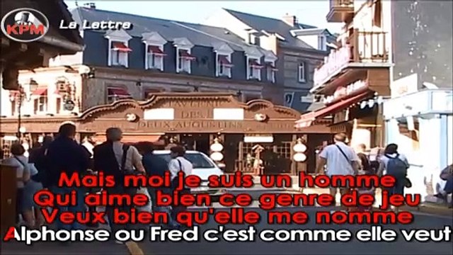 RENAN LUCE — La Lettre | DVD Karaoké KPM Pro Vol.12 'Stars En Scène 2'