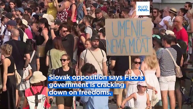 Why discontent is spilling over onto Slovak streets amid Fico government reforms