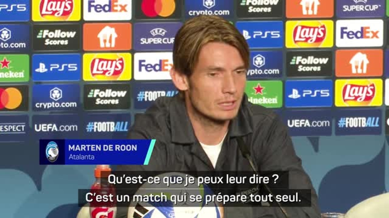 Atalanta - Marten de Roon : "La motivation vient d'elle-même"