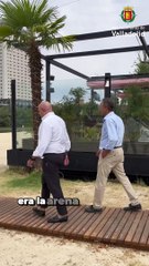 Así luce la playa de Las Moreras en Valladolid con su 'lavado de cara'