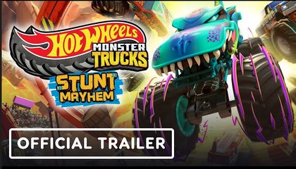 Hot Wheels Monster Trucks: Stunt Mayhem | Announcement Trailer