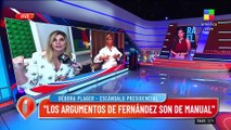 La denuncia de Fabiola Yañez a Alberto Fernández: la palabra de Débora Plager