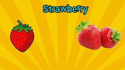 Fruits Name | Learn fruits name video for kids and toddlers in English Vocabulary...