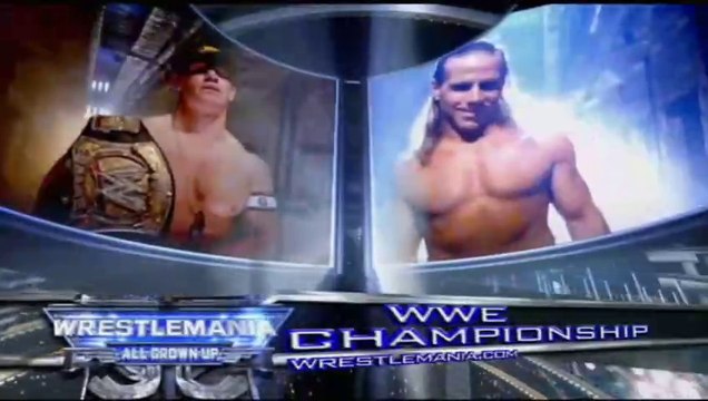 WWE WrestleMania 23 - Shawn Michaels vs John Cena (WWE Championship)