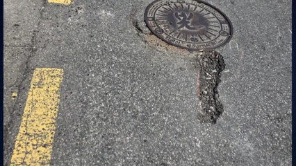 출근길 도로에 떨어진 100㎏ 쇳덩어리...3명 다쳐 / YTN