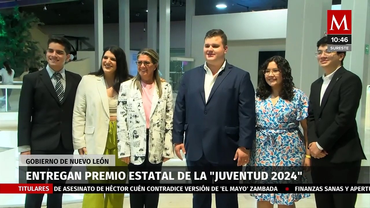 Nuevo León entrega el Premio Estatal de la Juventud por impacto en desarrollo y cultura