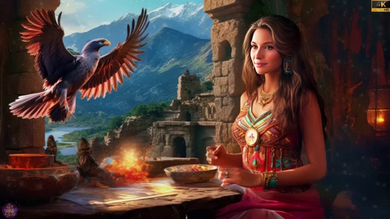 Celestial Andean Journey: Serene Pan Flute Music for Holistic Healing | 4K Relaxation & Meditation