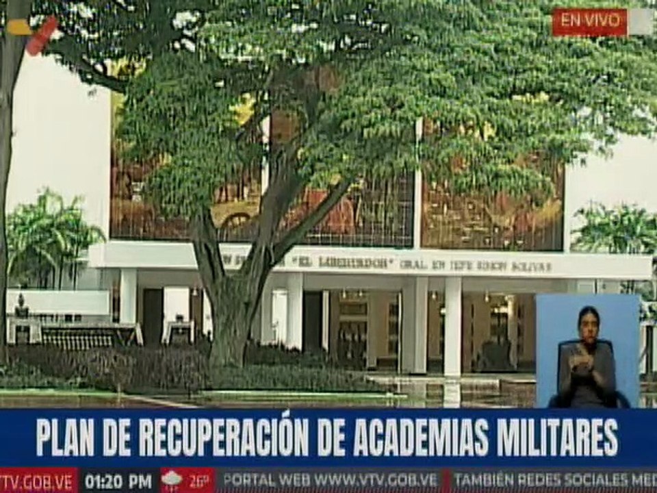 Caracas | Vpdta. Delcy Rodríguez supervisa avances del Plan de Recuperación de Academias Militares