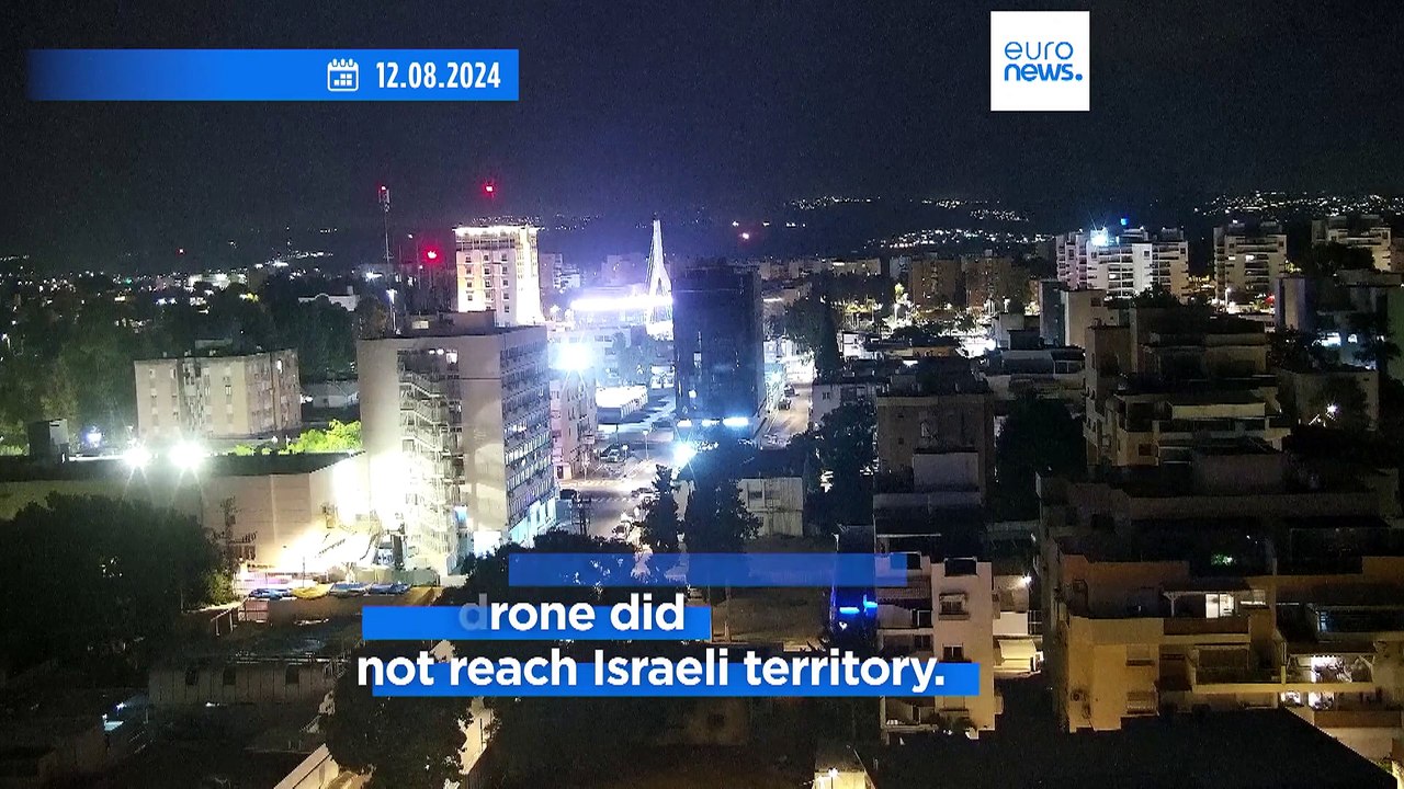 Explosions heard in Tel Aviv as Hamas targets the city with two rockets