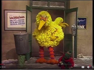 Christmas Eve on Sesame Street (1978) - Big Bird and Patty Santa Down The Chimney (HD)